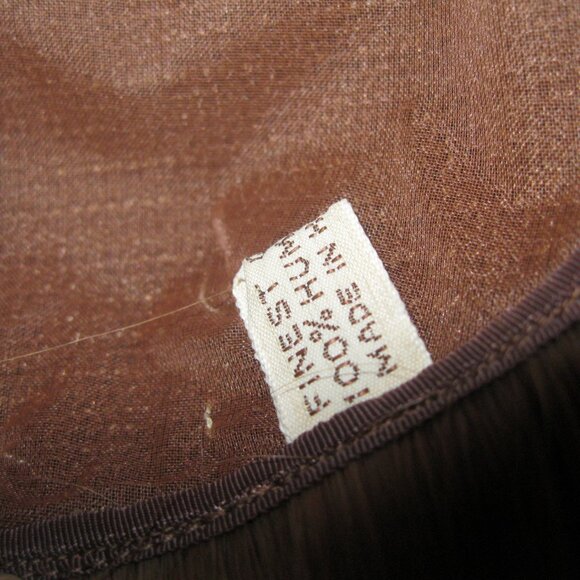 Vintage 100% Human Hair Fall from the 1970's -#10 Light Brown NEW with tags - Picture 6 of 13